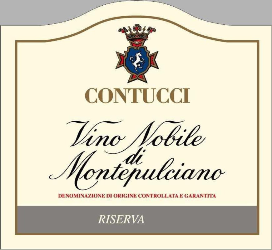 Azienda Agricola Contucci Vino Nobile di Montepulciano Riserva 2007 Front Label
