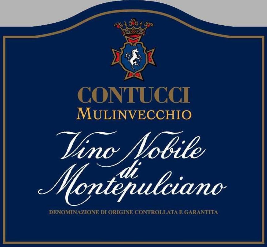 Azienda Agricola Contucci Vino Nobile di Montepulciano Mulinvecchio 2008 Front Label