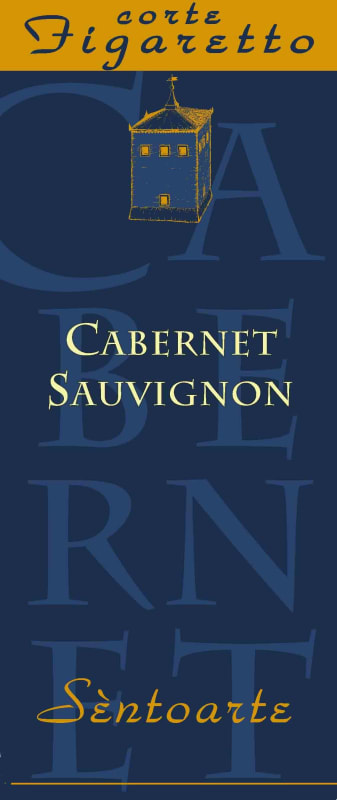 Corte Figaretto Veneto Sentoarte Cabernet 2014 Front Label