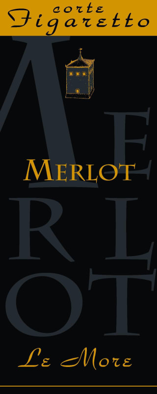 Corte Figaretto Veneto Le More Merlot 2015 Front Label