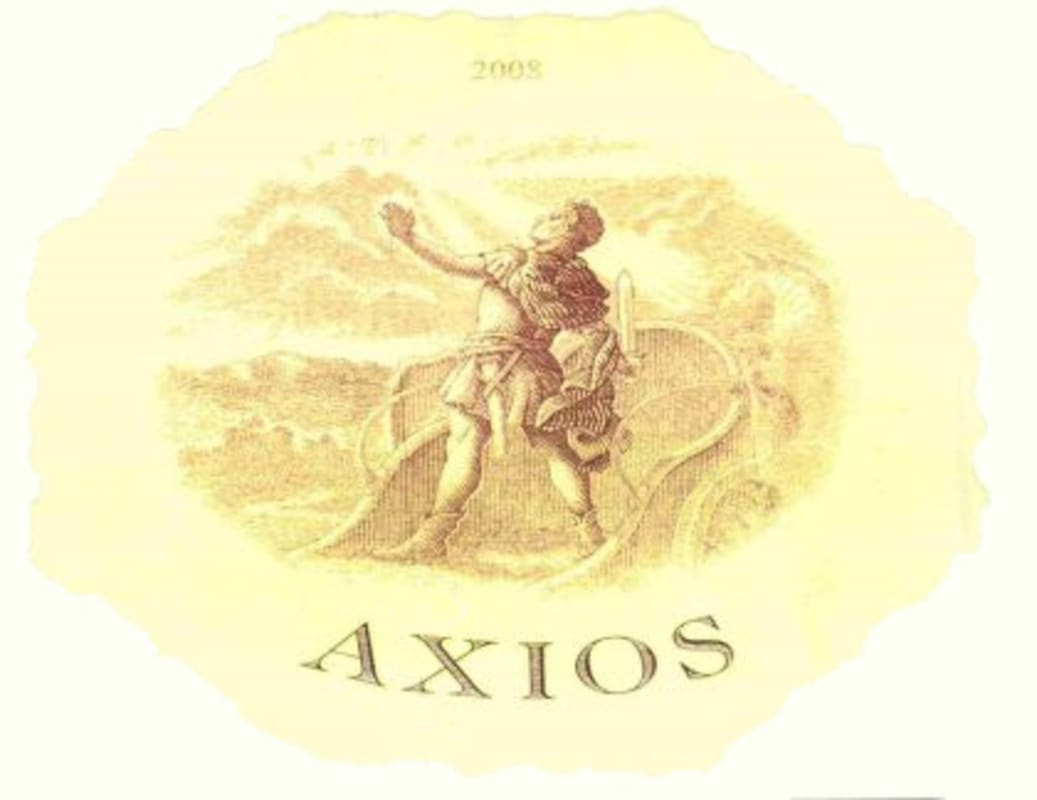Axios Cabernet Sauvignon 2008 Front Label