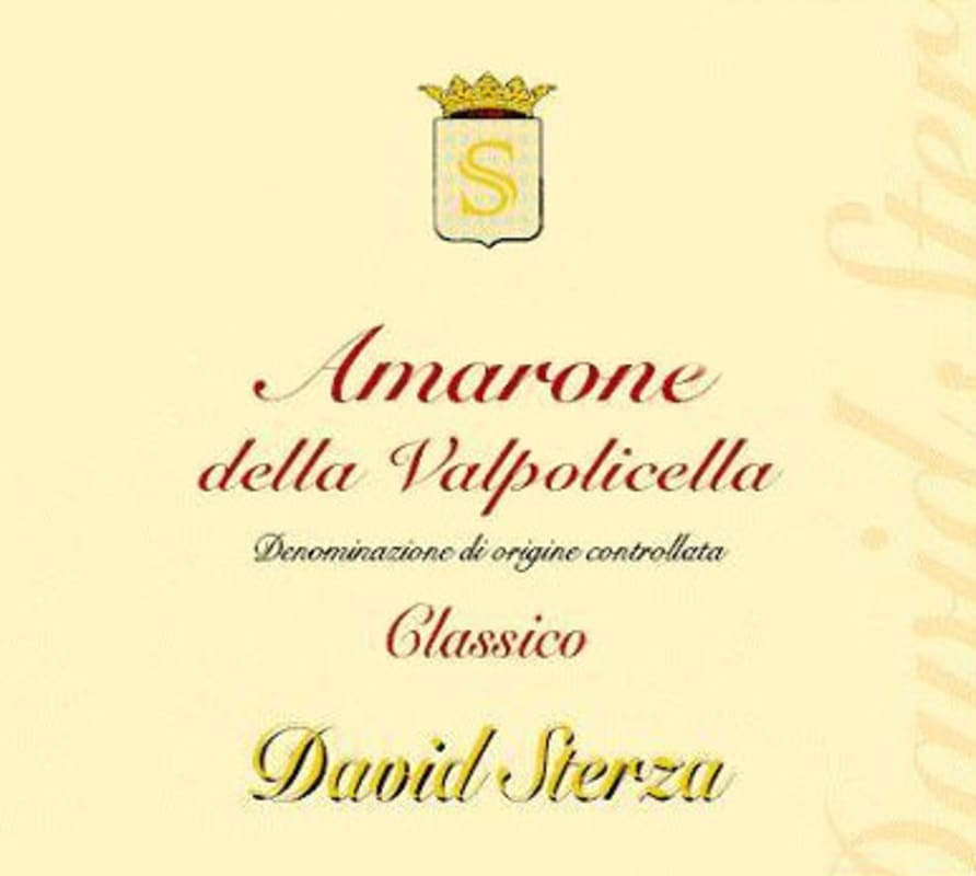 Azienda Agricola David Sterza Amarone della Valpolicella Classico 2011 Front Label