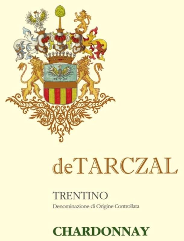 Azienda Agricola de Tarczal Trentino Chardonnay 2015 Front Label
