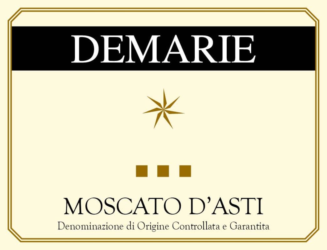 Azienda Agricola Demarie Giovanni Moscato d'Asti 2015 Front Label