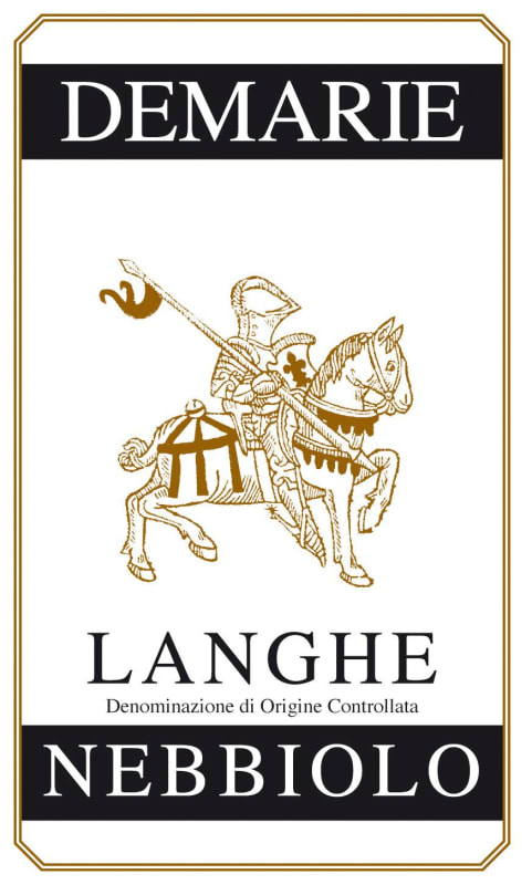 Azienda Agricola Demarie Giovanni Langhe Nebbiolo 2011 Front Label