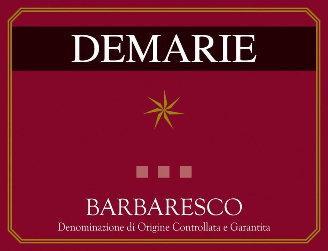 Azienda Agricola Demarie Giovanni Barbaresco 2009 Front Label