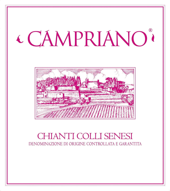 Azienda Agricola di Campriano Chianti Colli Senesi 2014 Front Label