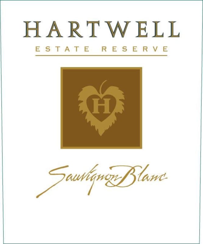 Hartwell Estate Reserve Sauvignon Blanc 2015 Front Label