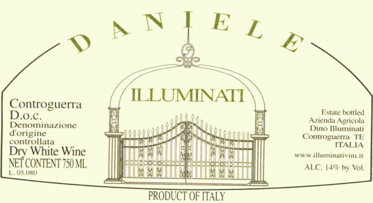 Azienda Agricola Dino Illuminati Controguerra Daniele Bianco 2006 Front Label