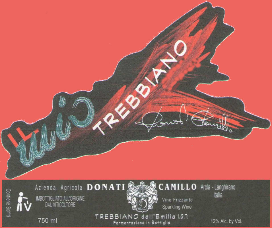 Azienda Agricola Donati Camillo Il Mio Trebbiano 2010 Front Label
