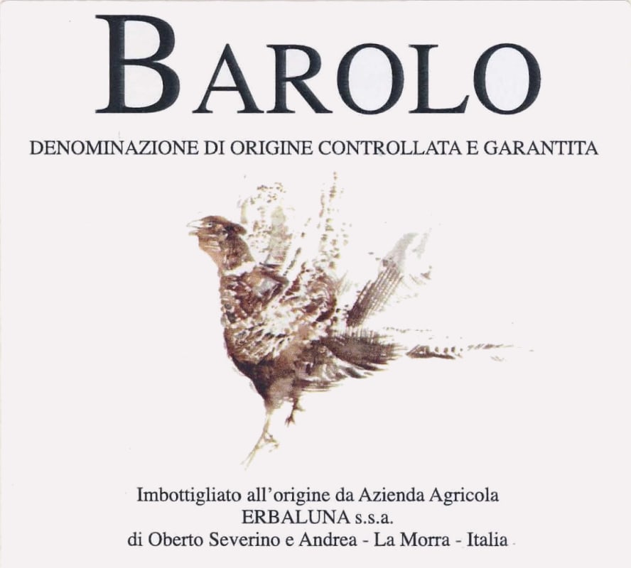 Azienda Agricola Erbaluna Barolo 2011 Front Label