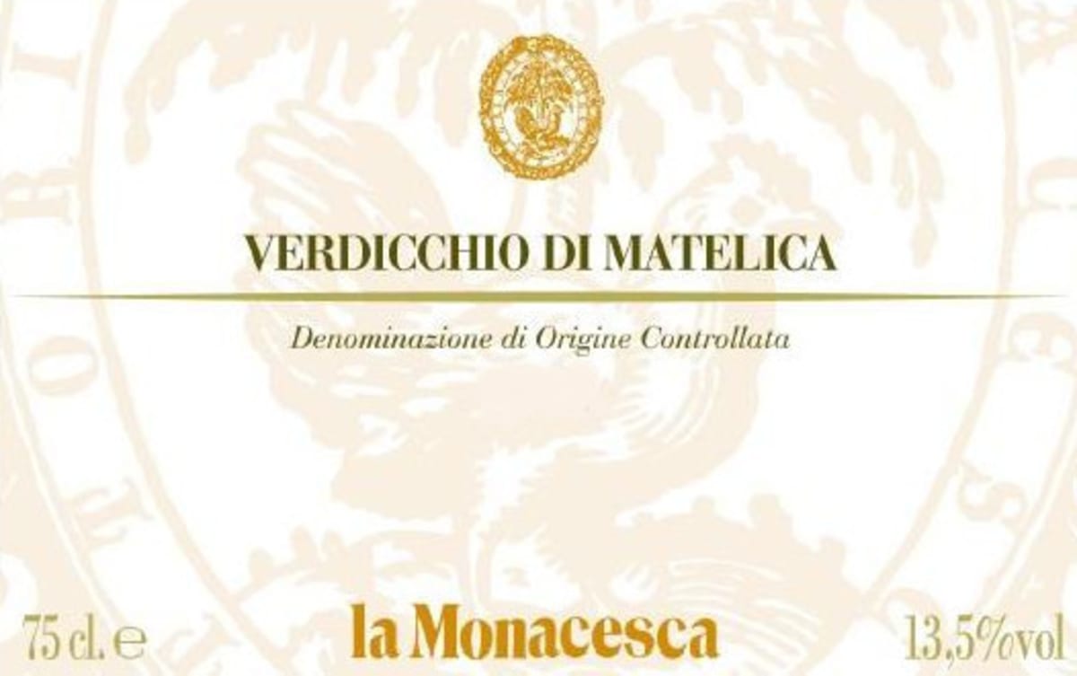 Azienda Agricola Fattoria La Monacesca Verdicchio di Matelica 2014 Front Label