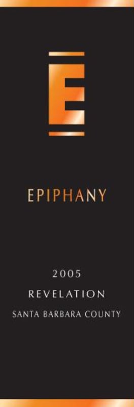 Epiphany Revelation Red 2005 Front Label