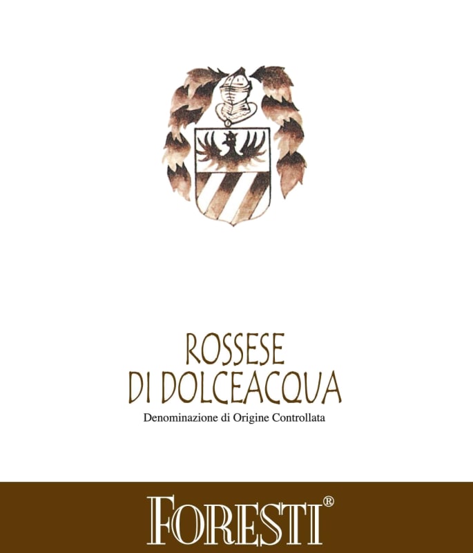 Foresti Rossese di Dolceacqua 2014 Front Label