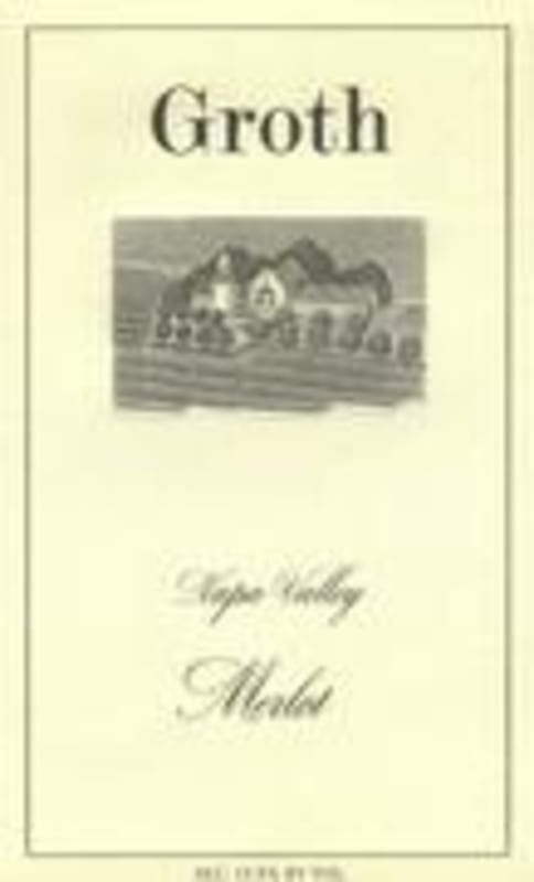 Groth Merlot 1997 Front Label