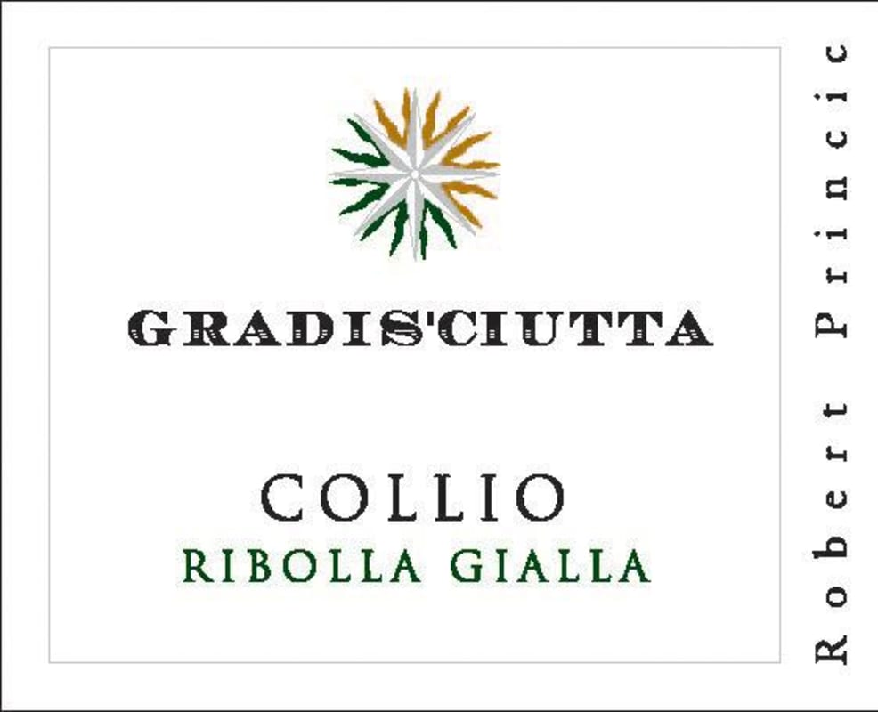 Gradis'ciutta Ribolla Gialla 2015 Front Label