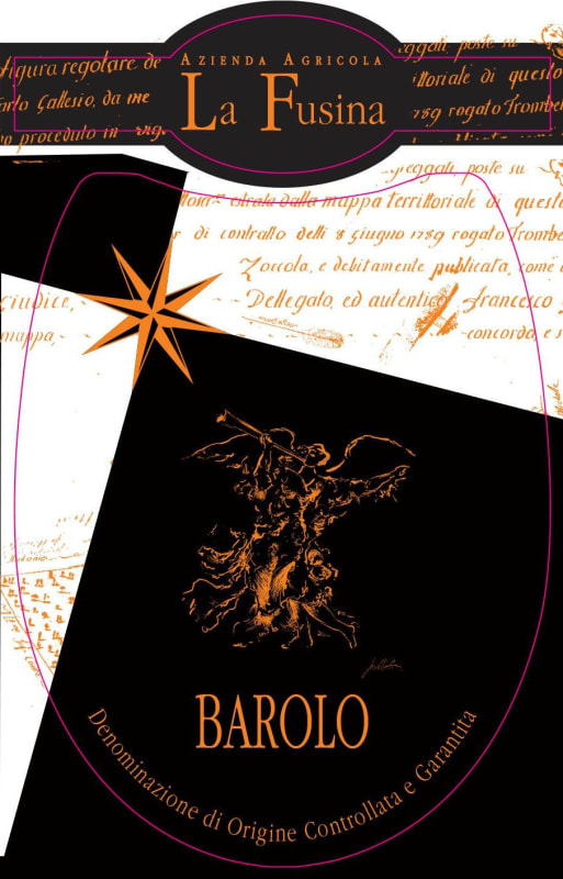 Azienda Agricola La Fusina Barolo 2010 Front Label