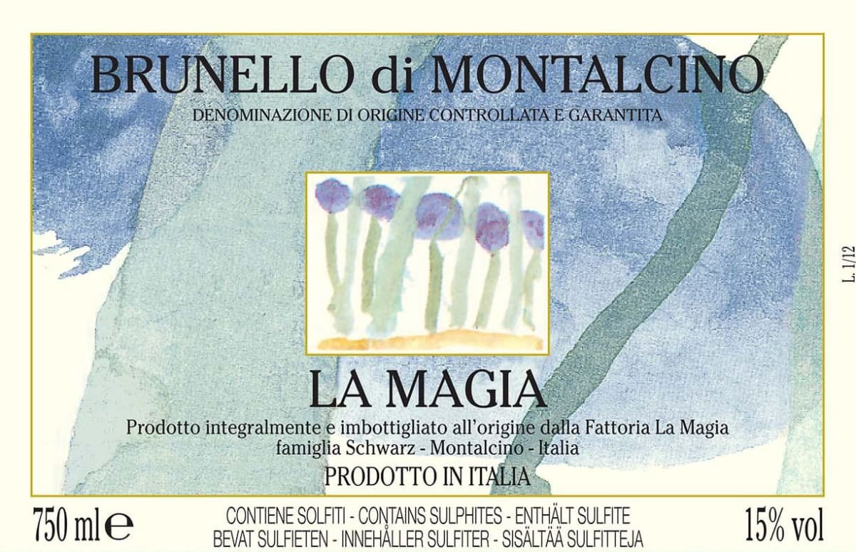 La Magia Brunello di Montalcino 2009 Front Label