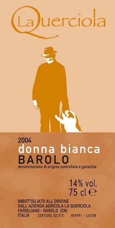 Azienda Agricola La Querciola s.s. Donna Bianca 2004 Front Label