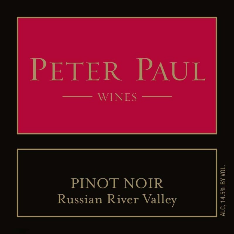 Peter Paul Russian Pinot Noir 2012 Front Label