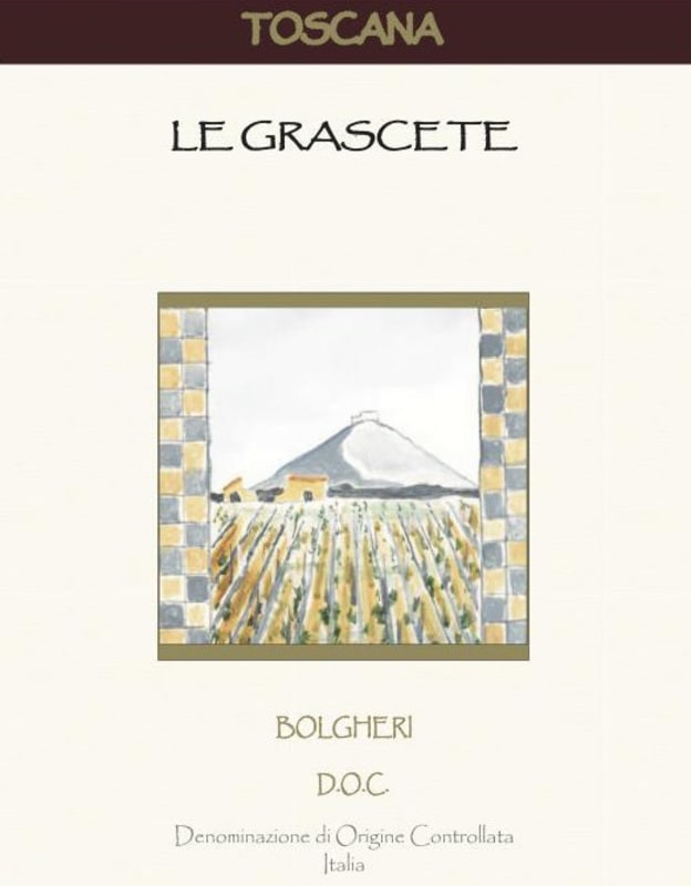 Azienda Agricola Le Grascete Superiore 2013 Front Label