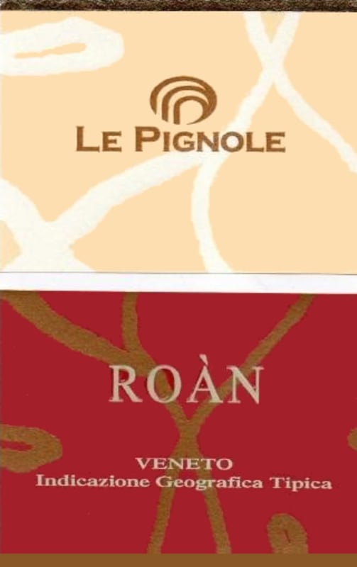 Azienda Agricola Le Pignole Veneto Roan Rosso 2013 Front Label