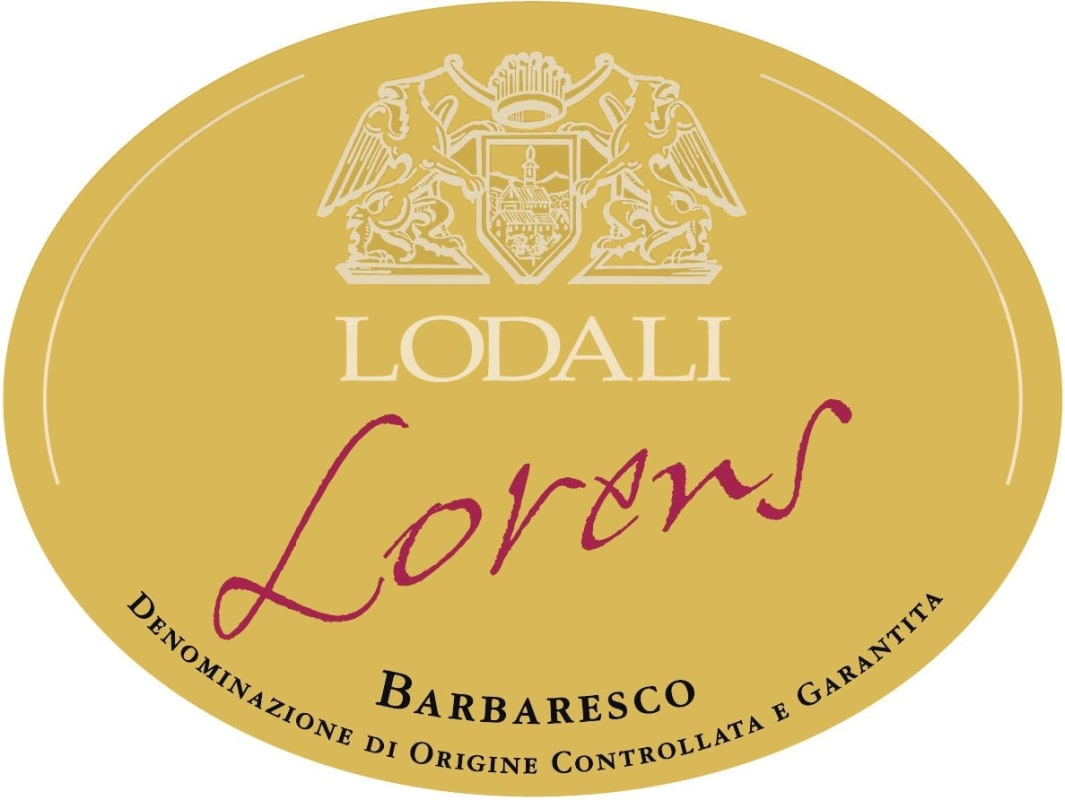 Lodali Barbaresco Lorens 2009 Front Label