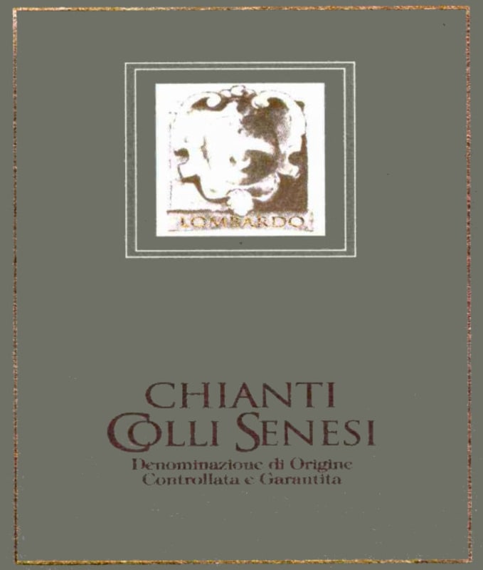 Lombardo Chianti Colli Senesi 2014 Front Label