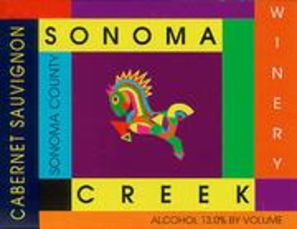 Sonoma Creek Cabernet Sauvignon 1997 Front Label