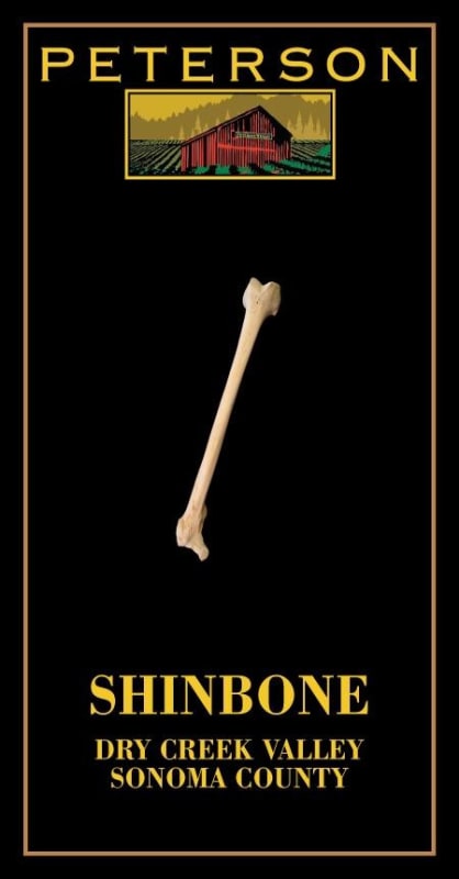 Peterson Shinbone Red 2010 Front Label