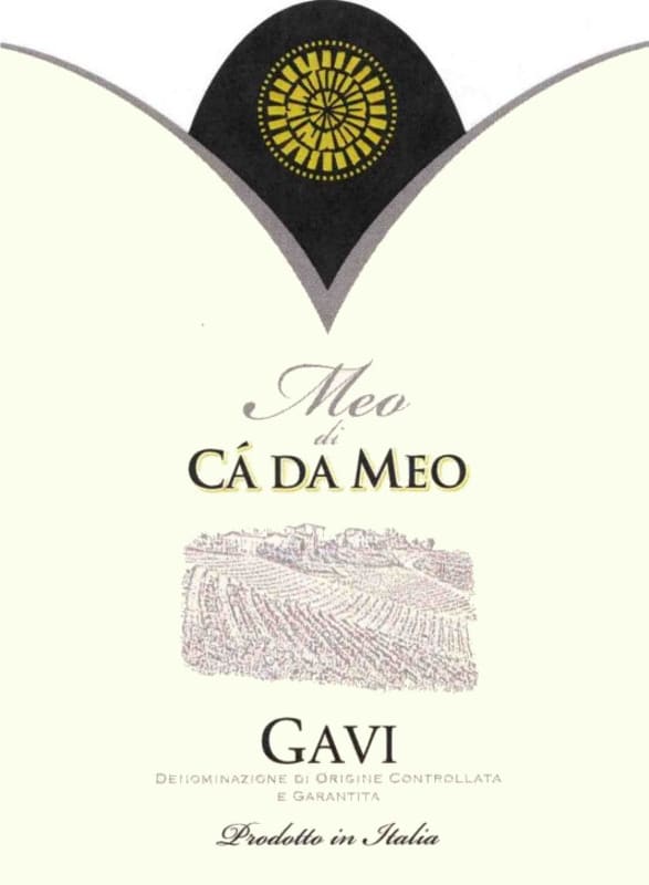 Azienda Agricola Magda Pedrini Gavi Ca da Meo Meo 2015 Front Label