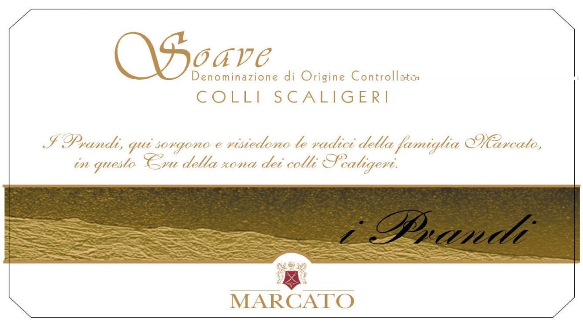 Azienda Agricola Marcato Soave I Prandi Colli Scaligeri 2012 Front Label