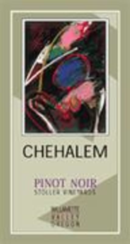 Chehalem Stoller Vineyard Pinot Noir 1998 Front Label