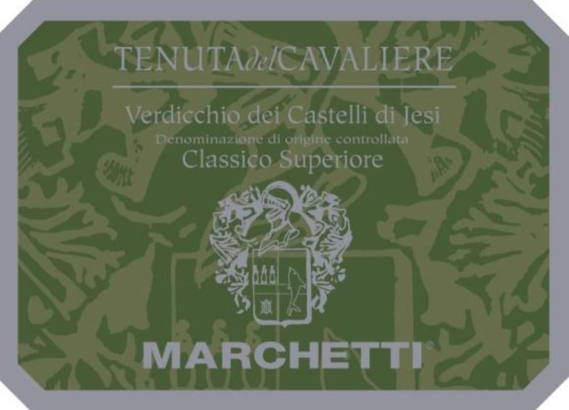 Azienda Agricola Marchetti Tenuta del Cavaliere Verdicchio dei Castelli di Jesi Classico Superiore 2014 Front Label