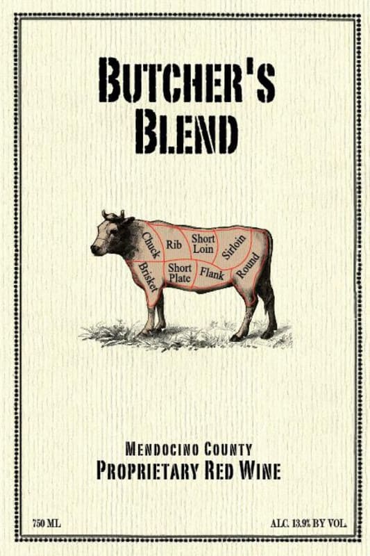 Peterson Butcher's Blend 2013 Front Label