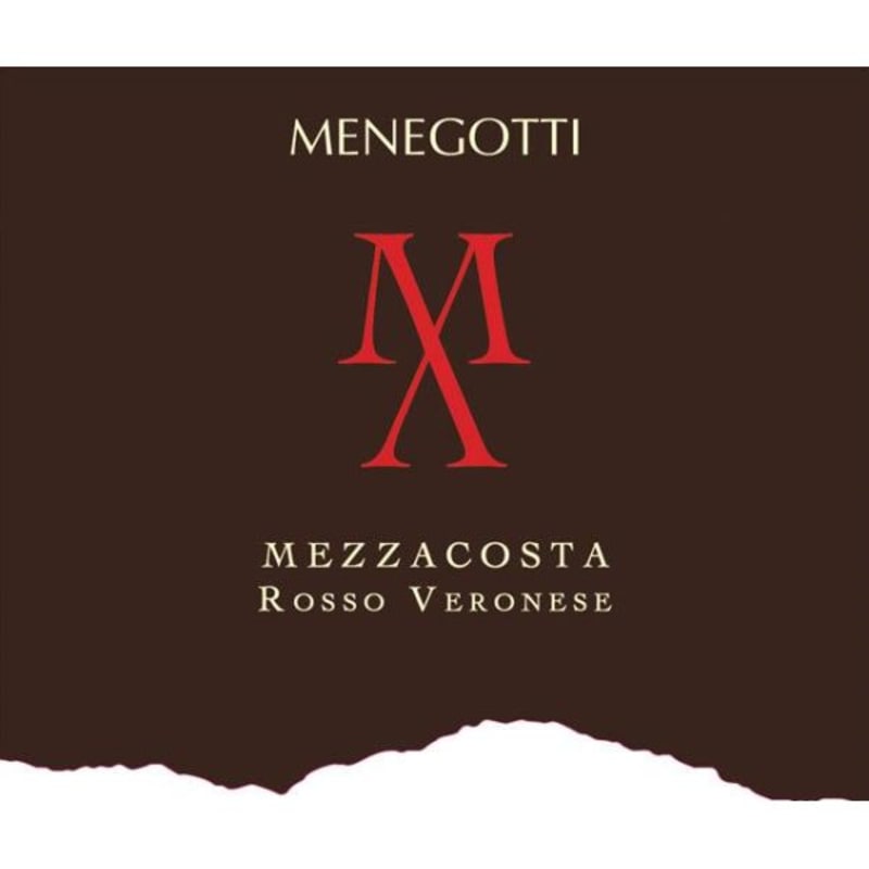 Azienda Agricola Menegotti Antonio Rosso del Veronese Mezzacosta 2013 Front Label