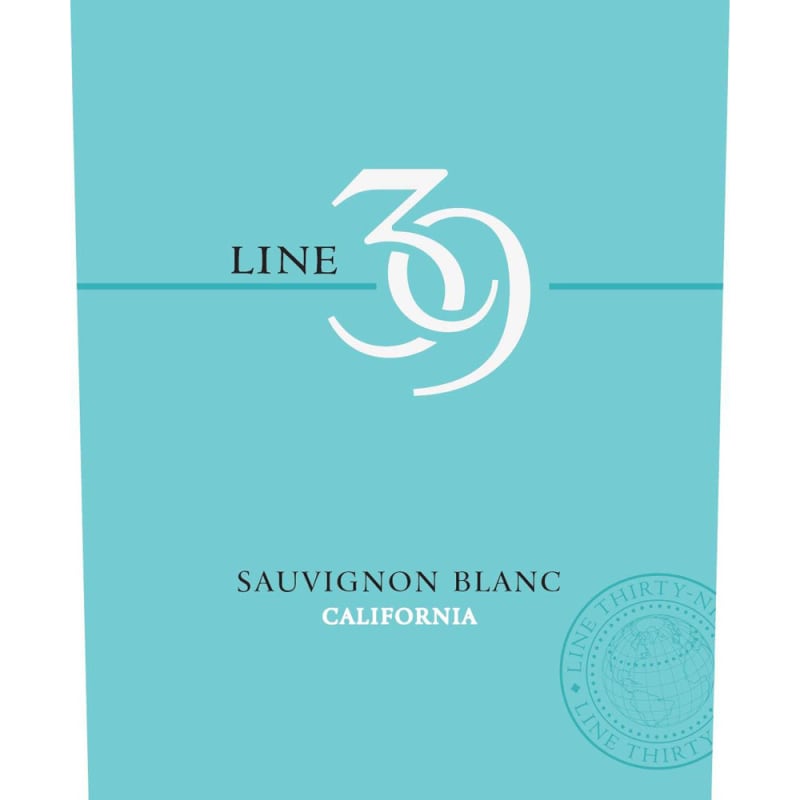 Line 39 Sauvignon Blanc 2015 Front Label
