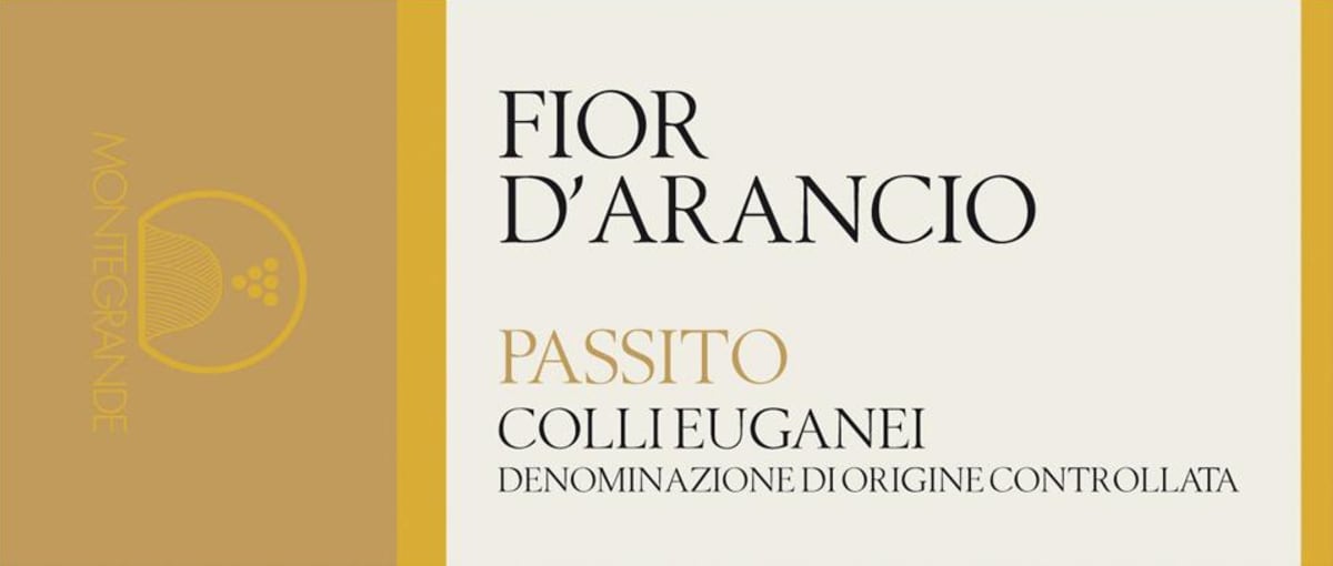 Azienda Agricola Montegrande Colli Euganei Fior d'Arancio Passito 2008 Front Label