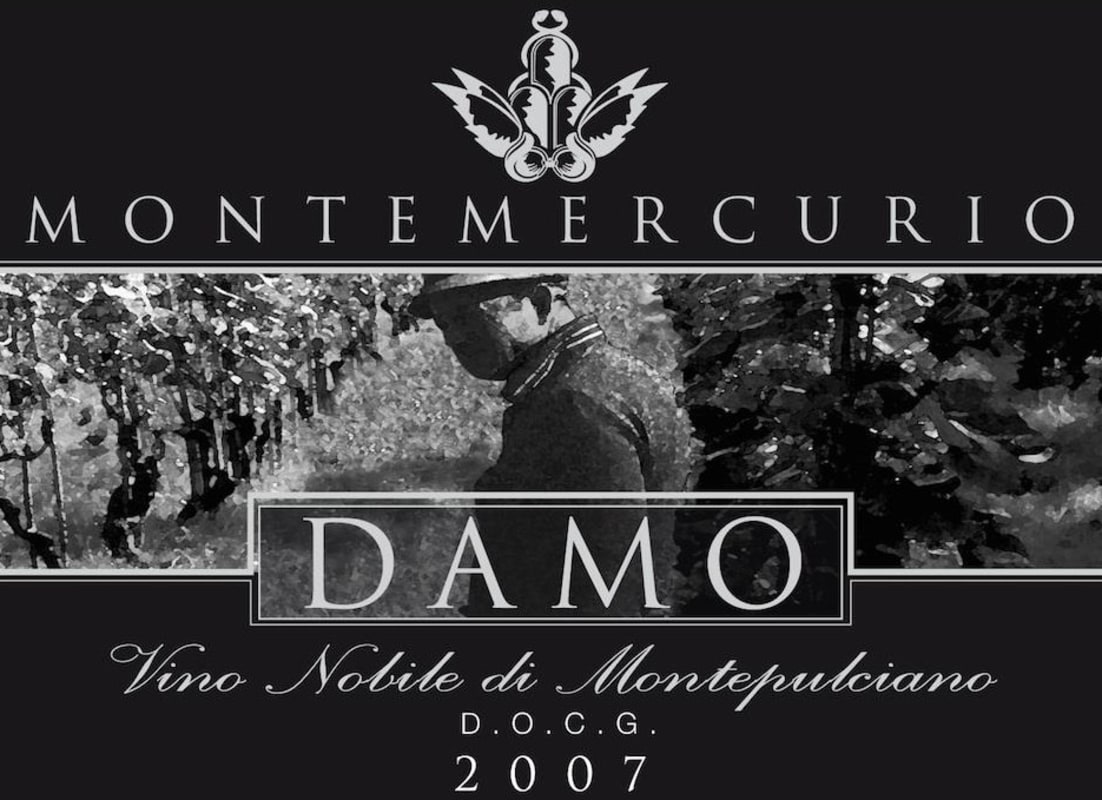 Azienda Agricola Montemercurio Vino Nobile di Montepulciano Damo 2007 Front Label