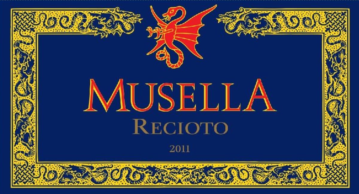 Musella Recioto della Valpolicella 2011 Front Label