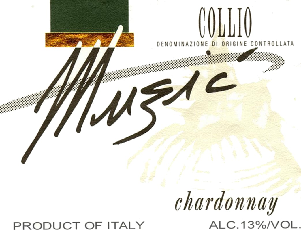 Azienda Agricola Muzic Collio Chardonnay 2014 Front Label