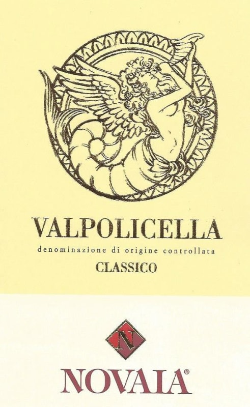 Azienda Agricola Novaia Valpolicella Classico 2012 Front Label