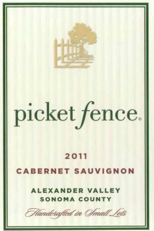 Picket Fence Alexander Valley Cabernet Sauvignon 2011 Front Label