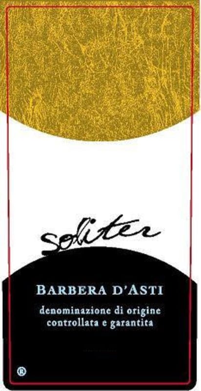 Azienda Agricola Pescaja Barbera d'Asti Soliter 2010 Front Label