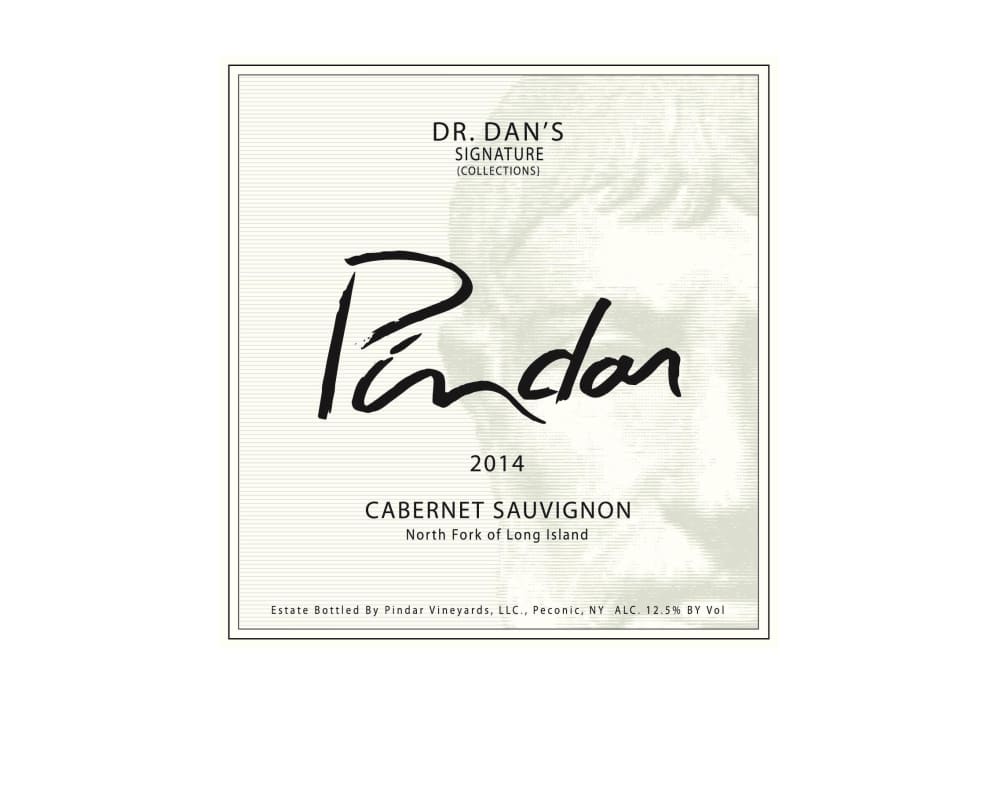 Pindar Cabernet Sauvignon 2014 Front Label