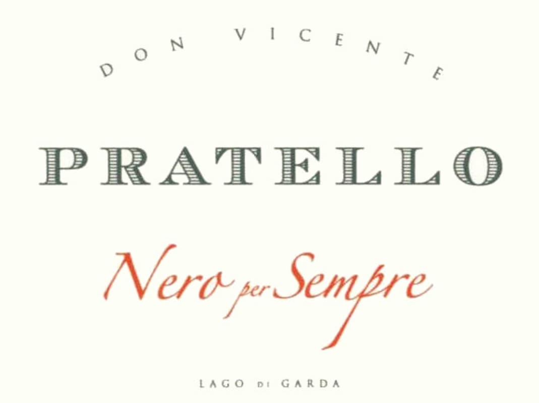 Azienda Agricola Pratello di Bertola Nero per Sempre Rosso 2013 Front Label
