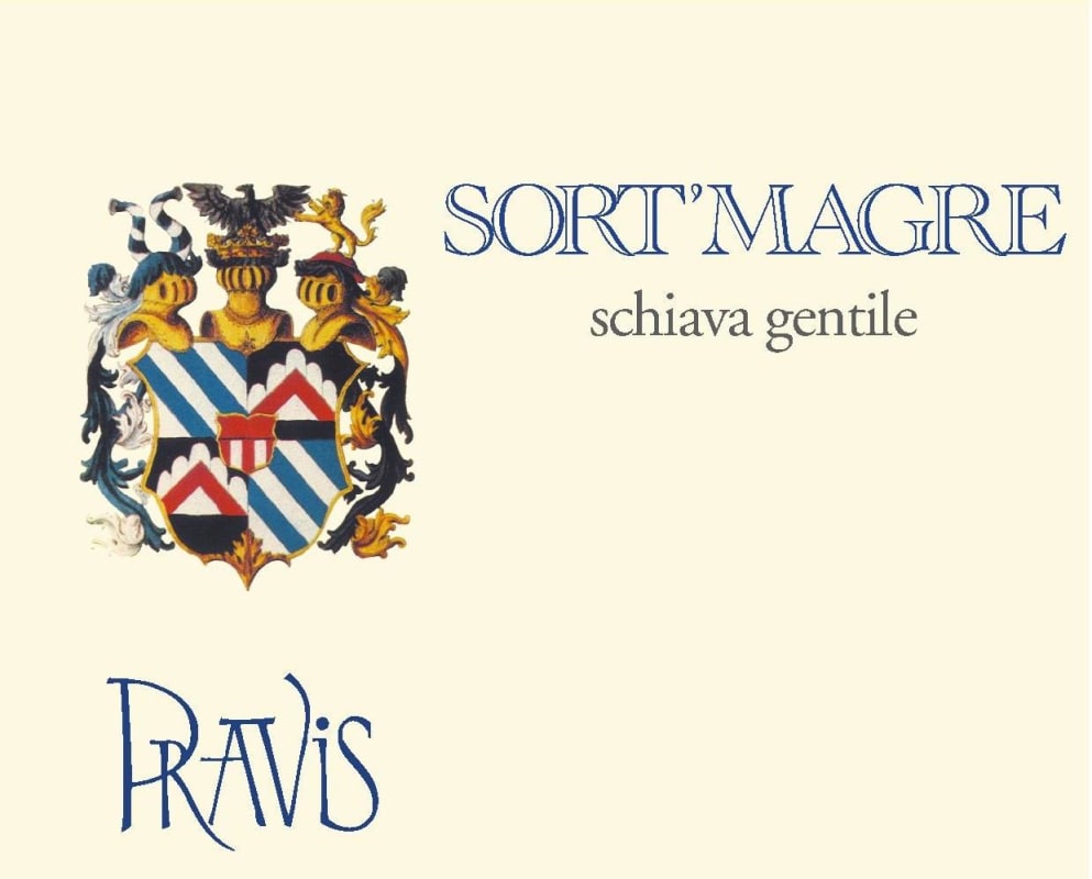 Pravis Sort'Magre Gentile Schiava 2015 Front Label