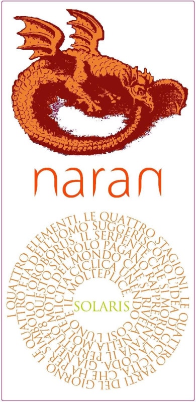 Pravis Naran Solaris 2013 Front Label