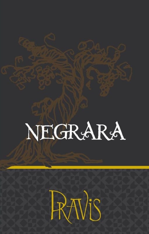 Pravis Negrara 2010 Front Label