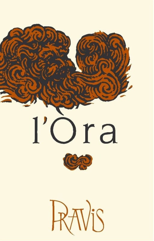 Pravis L'Ora 2012 Front Label